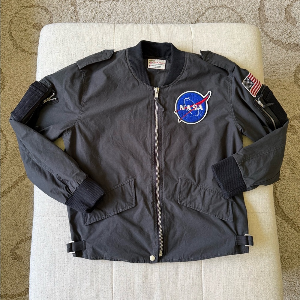 Men’s Red Canoe NASA Jacket SZ L - Picture 5 of 8